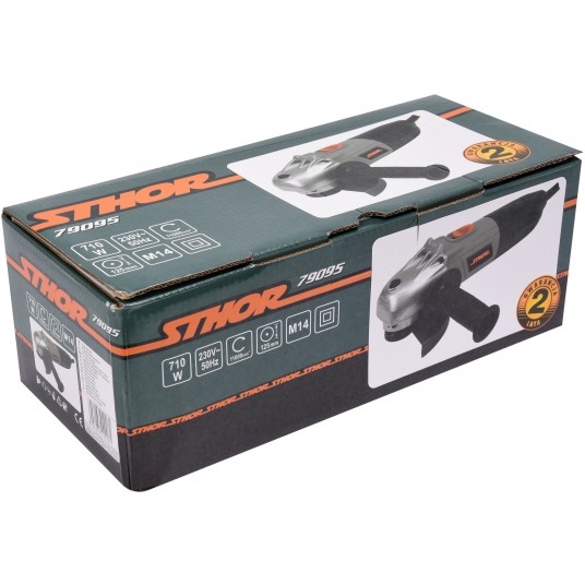 SZLIFIERKA KĄTOWA 710W 125MM -zdjęcie numer 3