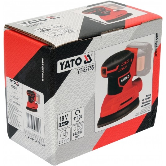 SZLIFIERKA OSCYLACYJNA 18V DELTA - BODY -zdjęcie numer 8