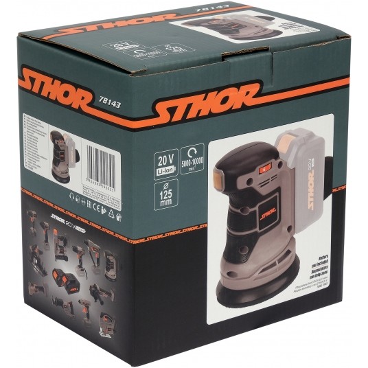 SZLIFIERKA OSCYLACYJNA 20V 125MM - BODY -zdjęcie numer 4