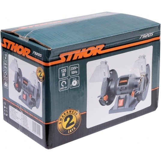 SZLIFIERKA STOŁOWA 125MM 120W STHOR -zdjęcie numer 4