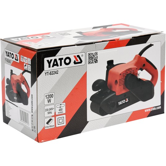 SZLIFIERKA TAŚMOWA 1200W 100MM X 610MM -zdjęcie numer 4