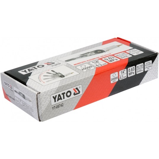 SZLIFIERKA TAŚMOWA PNEUMATYCZNA 20X520MM -zdjęcie numer 4