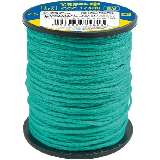 SZNUR MURARSKI POLIETYLENOWY 1,7MM 50M -zdjęcie numer 1