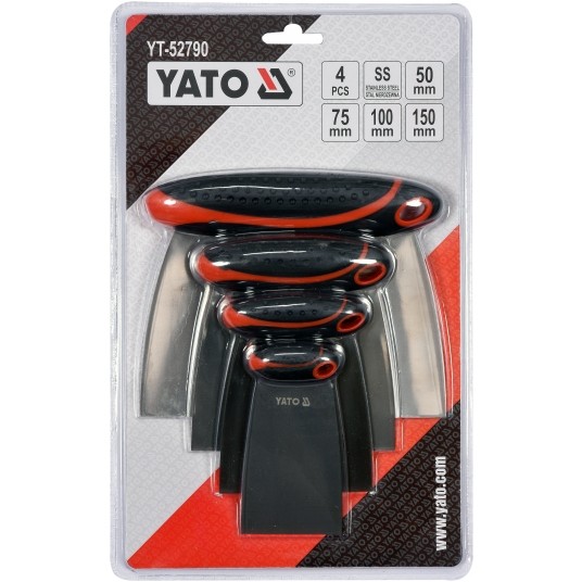 SZPACHELKI NIERDZEWNE "JAPONKI", 4 SZT. -zdjęcie numer 3