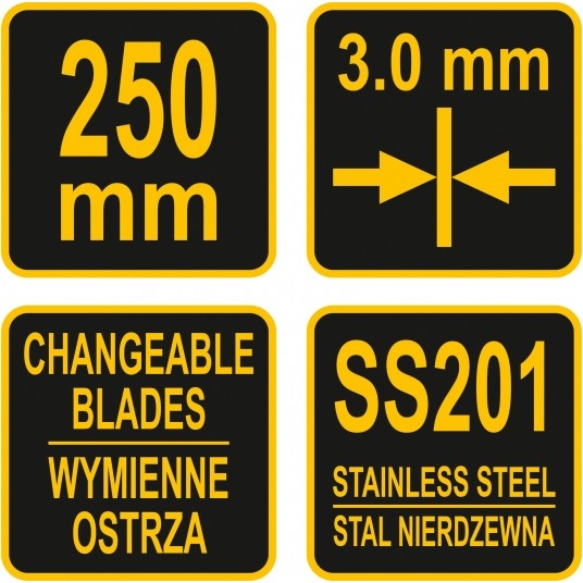 SZPACHLA DO GŁADZI 250 MM -zdjęcie numer 3