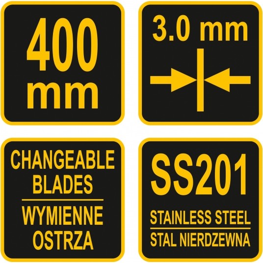 SZPACHLA DO GŁADZI 400 MM -zdjęcie numer 2