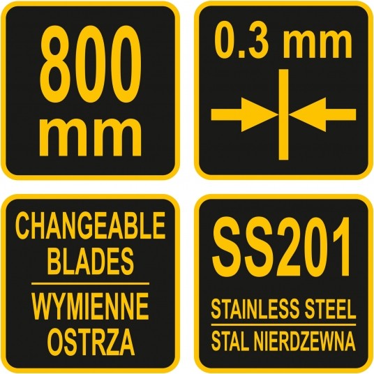 SZPACHLA DO GŁADZI 800 MM -zdjęcie numer 3