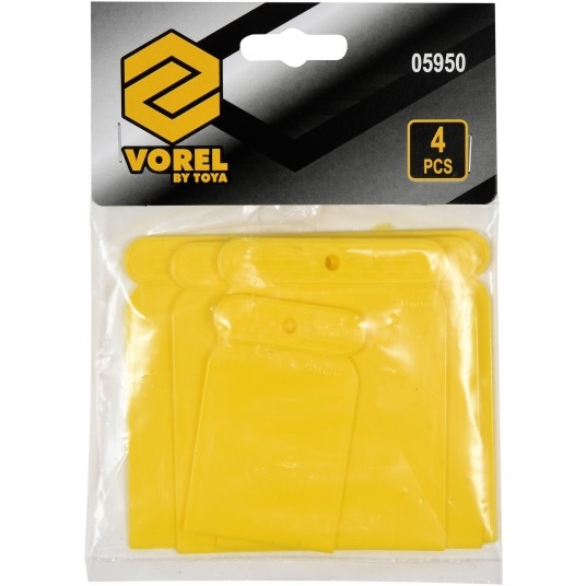 SZPACHLE JAPOŃSKIE PLASTIKOWE 4SZT -zdjęcie numer 2