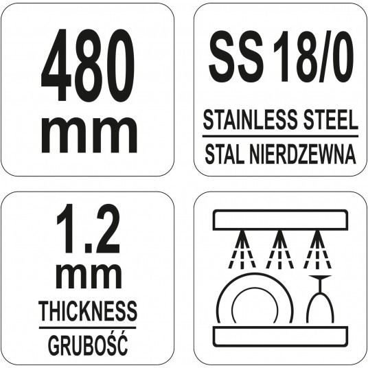 SZPATUŁA WĄSKA 355/ 485MM -zdjęcie numer 3