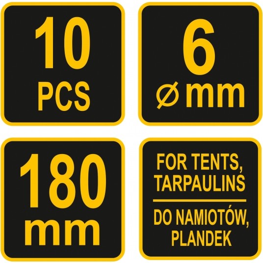 SZPILKI STALOWE DO MOCOWANIA PLANDEK -zdjęcie numer 3