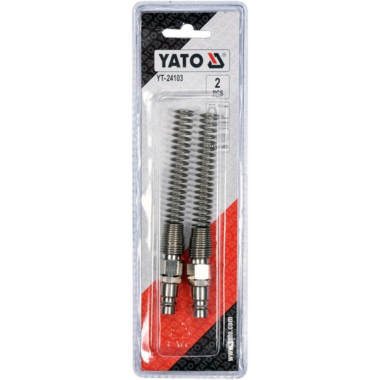 SZYBKOZŁĄCZE M NA WĄŻ 6X10mm 2 SZTUKI -zdjęcie numer 2