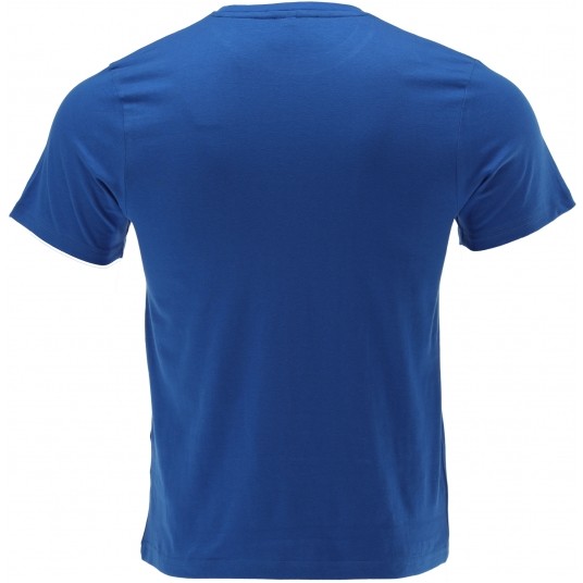 T-SHIRT BASIC NIEBIESKI R. S -zdjęcie numer 4