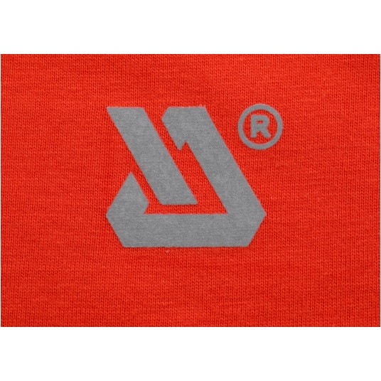 T-SHIRT BASIC POMARAŃCZOWY R. S -zdjęcie numer 2