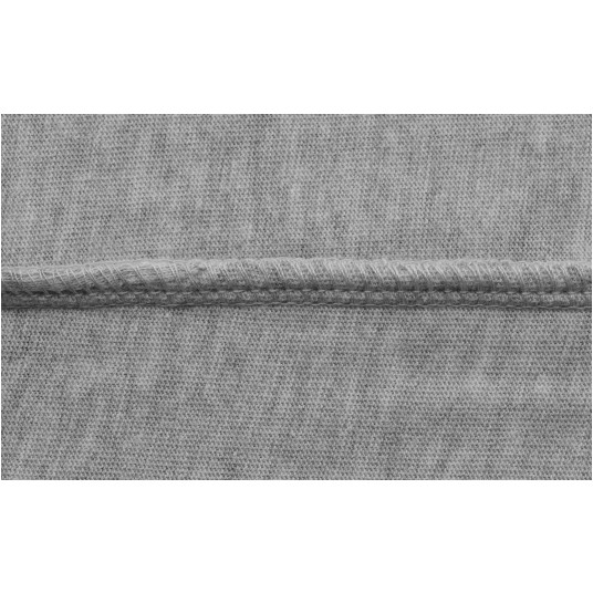 T-SHIRT BASIC SZARY MELANŻ R. S -zdjęcie numer 3