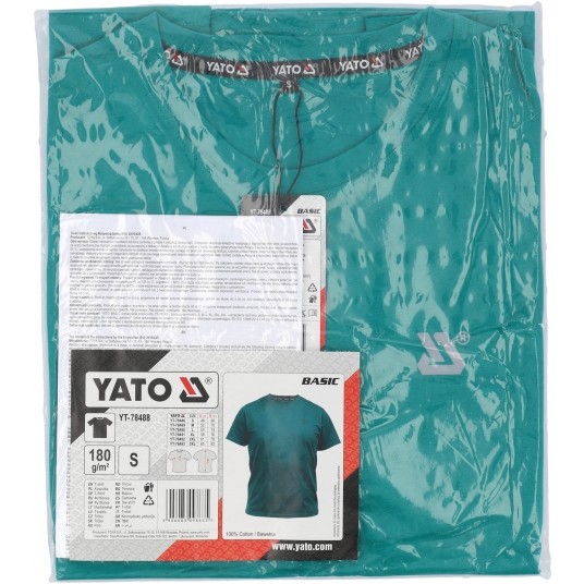 T-SHIRT BASIC ZIELONY R. S -zdjęcie numer 4