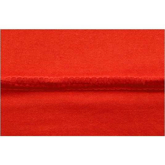 T-SHIRT TALL POMARAŃCZOWA Z ELAST. R. S -zdjęcie numer 3