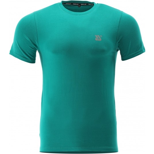 T-SHIRT TALL ZIELONY Z ELAST. R. S -zdjęcie numer 1