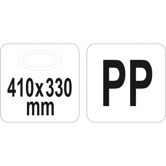 TACA KELNERSKA PROSTOKĄTNA 430x300MM -zdjęcie numer 3