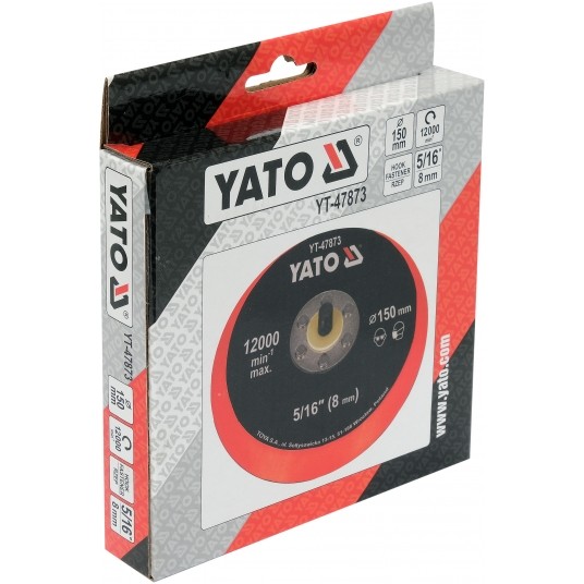 TALERZ POLERSKI 150MM Z RZEPEM, 5/16 -zdjęcie numer 4