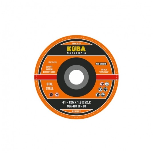 TARCZA 41 125X1,6X22,2 99A46RBF-80 BLACK PERFECT -zdjęcie numer 3