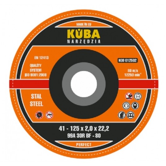 TARCZA 41 125X2X22,2 96A30RBF-80 PERFECT -zdjęcie numer 1