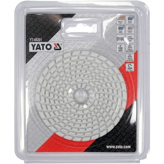 TARCZA DIAME DO SZLIFO GRE 100MM GR.100 -zdjęcie numer 3