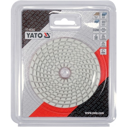 TARCZA DIAME DO SZLIFO GRE 100MM GR.200 -zdjęcie numer 3