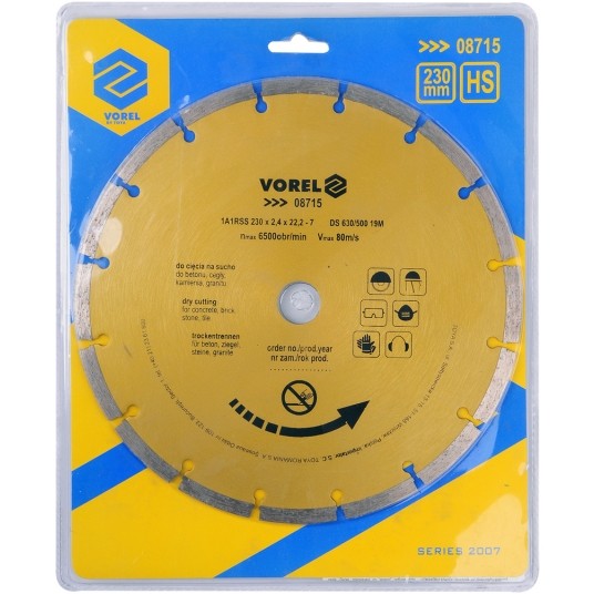 TARCZA DIAMENTOWA 230MM SEGMENTOWA -zdjęcie numer 4