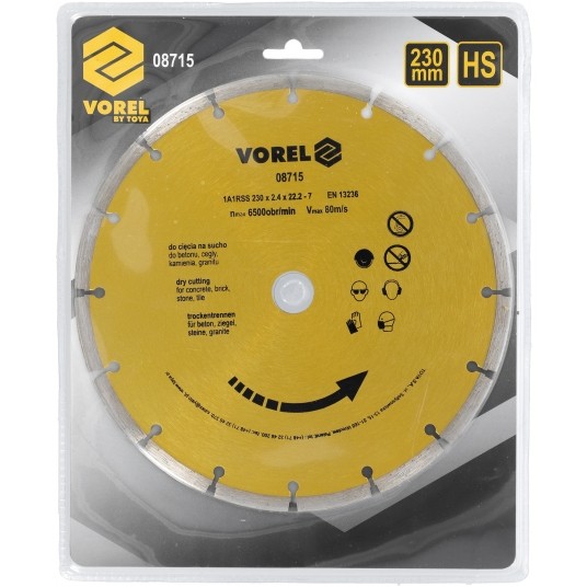 TARCZA DIAMENTOWA 230MM SEGMENTOWA -zdjęcie numer 3