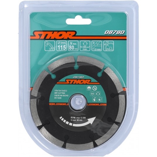 TARCZA DIAMENTOWA "SEGMENT" - HS 115MM -zdjęcie numer 1