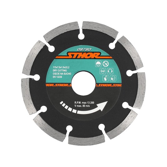 TARCZA DIAMENTOWA "SEGMENT" - HS 115MM -zdjęcie numer 1