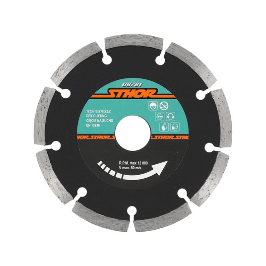 TARCZA DIAMENTOWA "SEGMENT" - HS 125MM -zdjęcie numer 1
