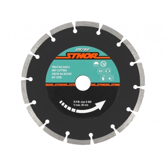 TARCZA DIAMENTOWA "SEGMENT" - HS 180MM -zdjęcie numer 1