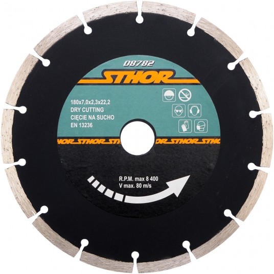 TARCZA DIAMENTOWA "SEGMENT" - HS 180MM -zdjęcie numer 1