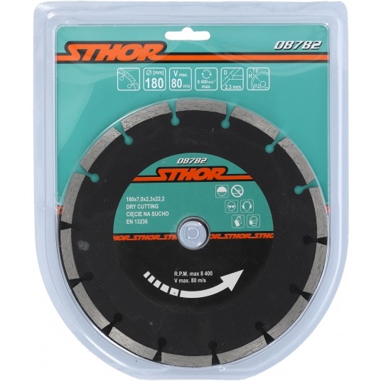 TARCZA DIAMENTOWA "SEGMENT" - HS 180MM -zdjęcie numer 3