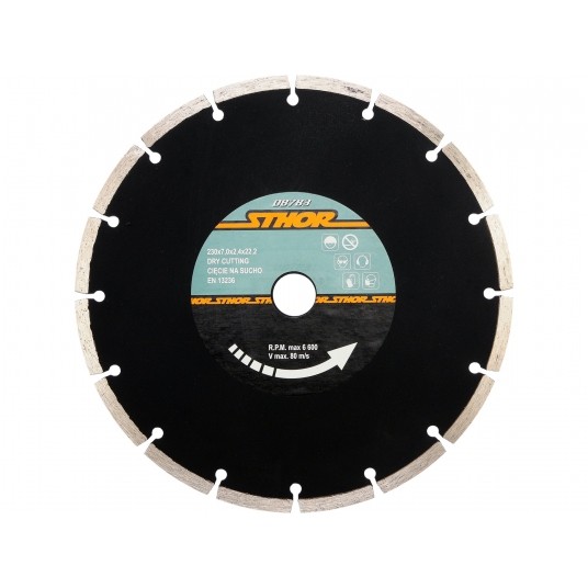 TARCZA DIAMENTOWA "SEGMENT" - HS 230MM -zdjęcie numer 1