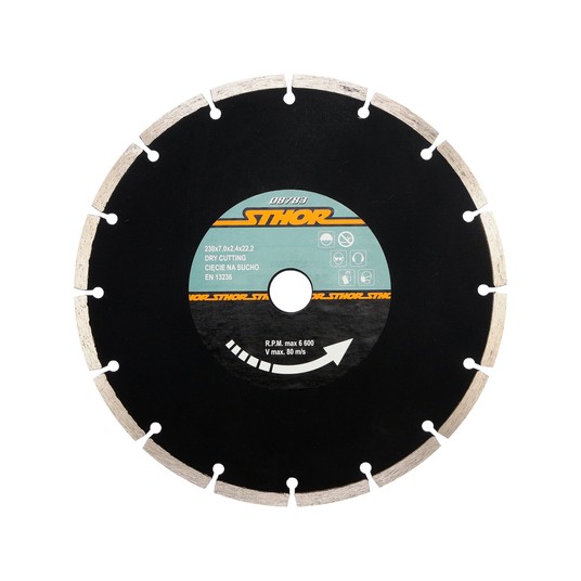 TARCZA DIAMENTOWA "SEGMENT" - HS 230MM -zdjęcie numer 1