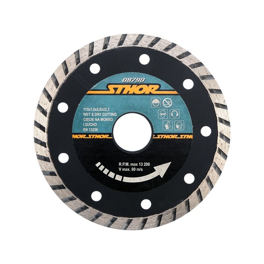 TARCZA DIAMENTOWA "TURBO" - 115MM -zdjęcie numer 1