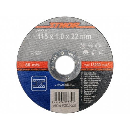 TARCZA DO CIĘCIA METALU 115X1X22 -zdjęcie numer 1