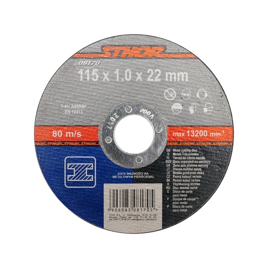 TARCZA DO CIĘCIA METALU 115X1X22 -zdjęcie numer 1