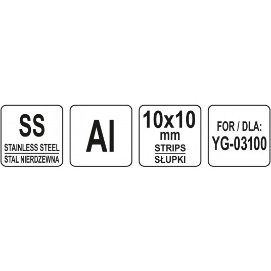 TARCZA DO SZATKOWNICY SŁUPKI 10X10MM -zdjęcie numer 3