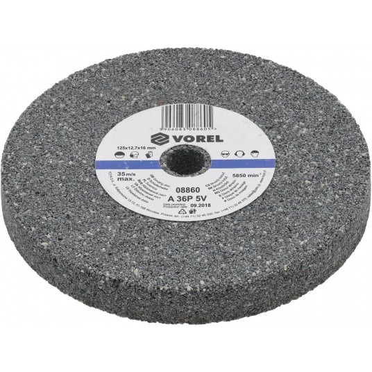 TARCZA DO SZLIFIERKI STOŁ. 125X12X17 /G/ -zdjęcie numer 1