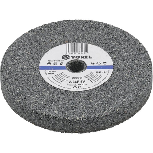 TARCZA DO SZLIFIERKI STOŁ. 125X12X17 /G/ -zdjęcie numer 1