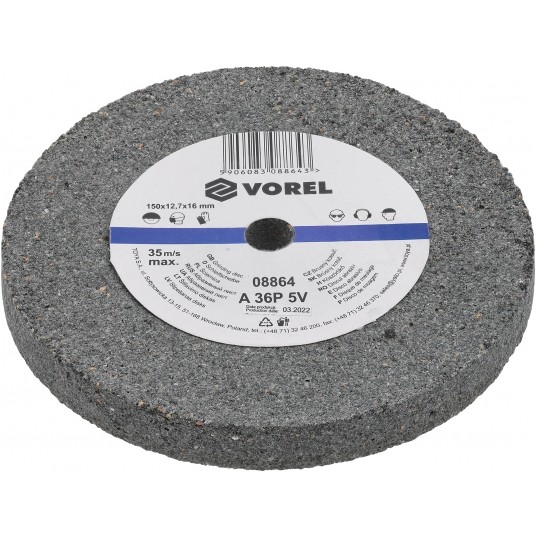 TARCZA DO SZLIFIERKI STOŁ. 150X12X17 /G/ -zdjęcie numer 1