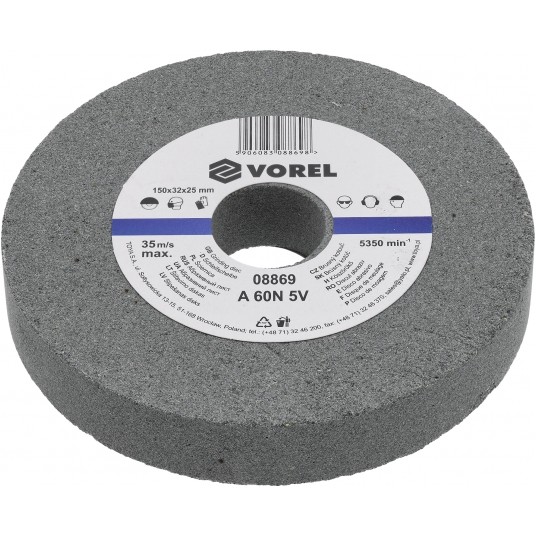 TARCZA DO SZLIFIERKI STOŁ. 150X32X25 /D/ -zdjęcie numer 1