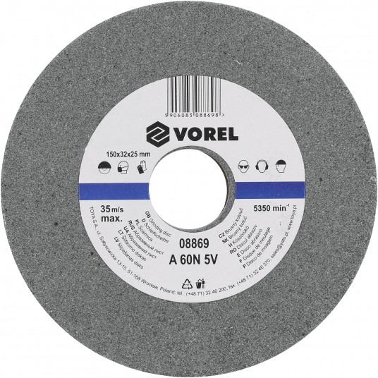 TARCZA DO SZLIFIERKI STOŁ. 150X32X25 /D/ -zdjęcie numer 2