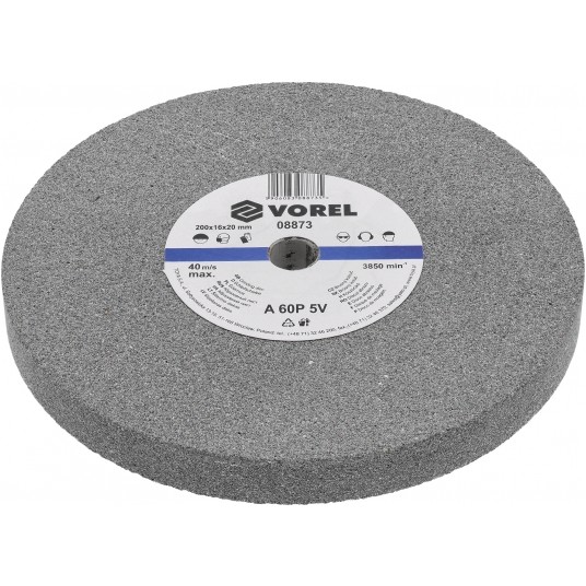 TARCZA DO SZLIFIERKI STOŁ. 200X16X20 /D/ -zdjęcie numer 1