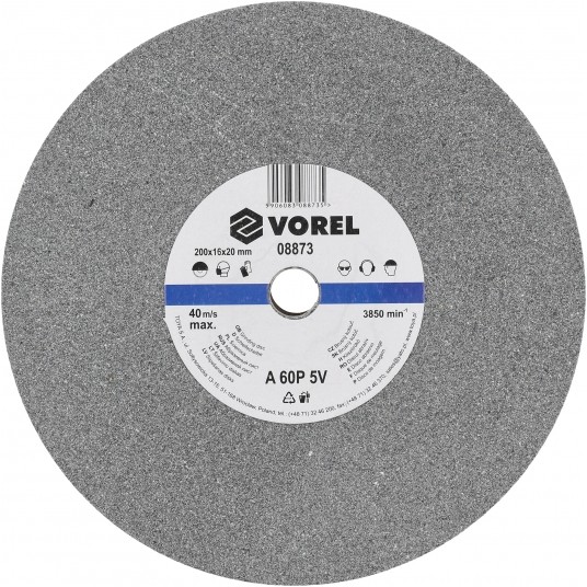 TARCZA DO SZLIFIERKI STOŁ. 200X16X20 /D/ -zdjęcie numer 2