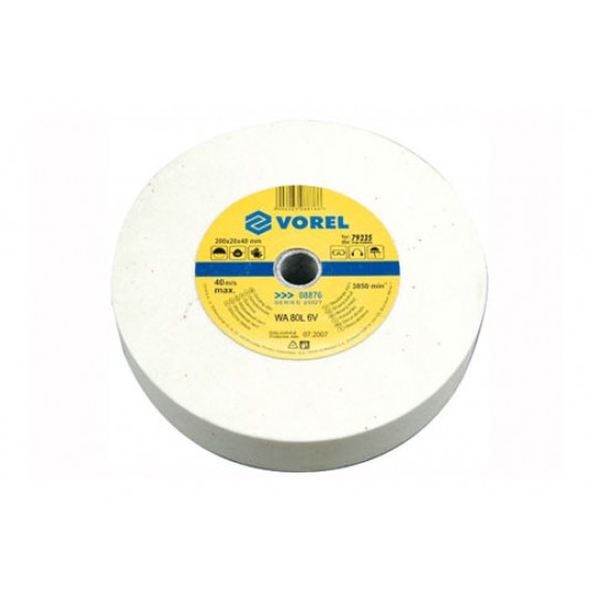 TARCZA DO SZLIFIERKI STOŁ. 200X20X40MM -zdjęcie numer 1