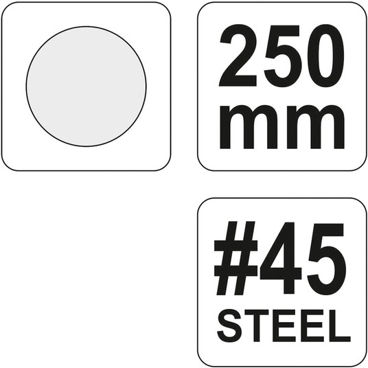 TARNIK DO DREWNA OKRĄGŁY 250MM #45 -zdjęcie numer 3